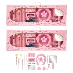 Pink Makeup Brush Set Kevin & Coco